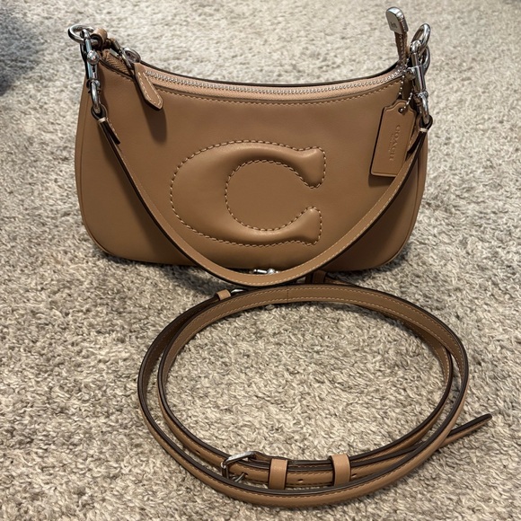 Coach Teri shoulder bag taupe - Picture 14 of 15